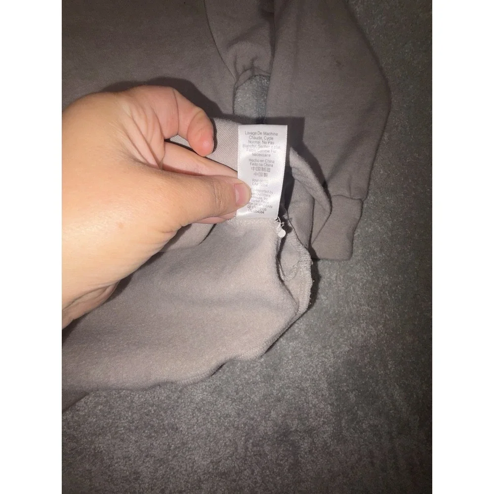 Free People Movement Work It‎ Out Oversized Hoodie Small  Gray